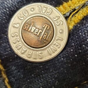 Levi's Dark Blue Flare Jeans Silvertab made in Canada